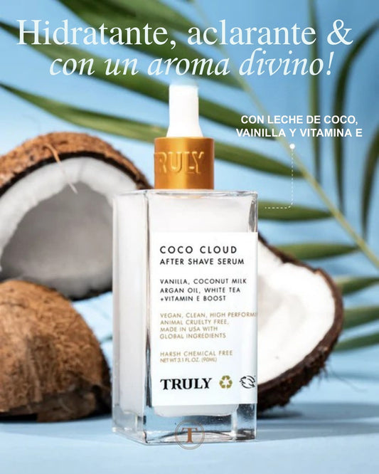 Truly® After Shave Coco Cloud - Aceite premium para la zona íntima