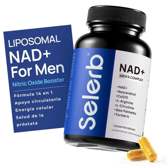 Selerb® NAD+ Suplemento para Hombres - 60 Cápsulas