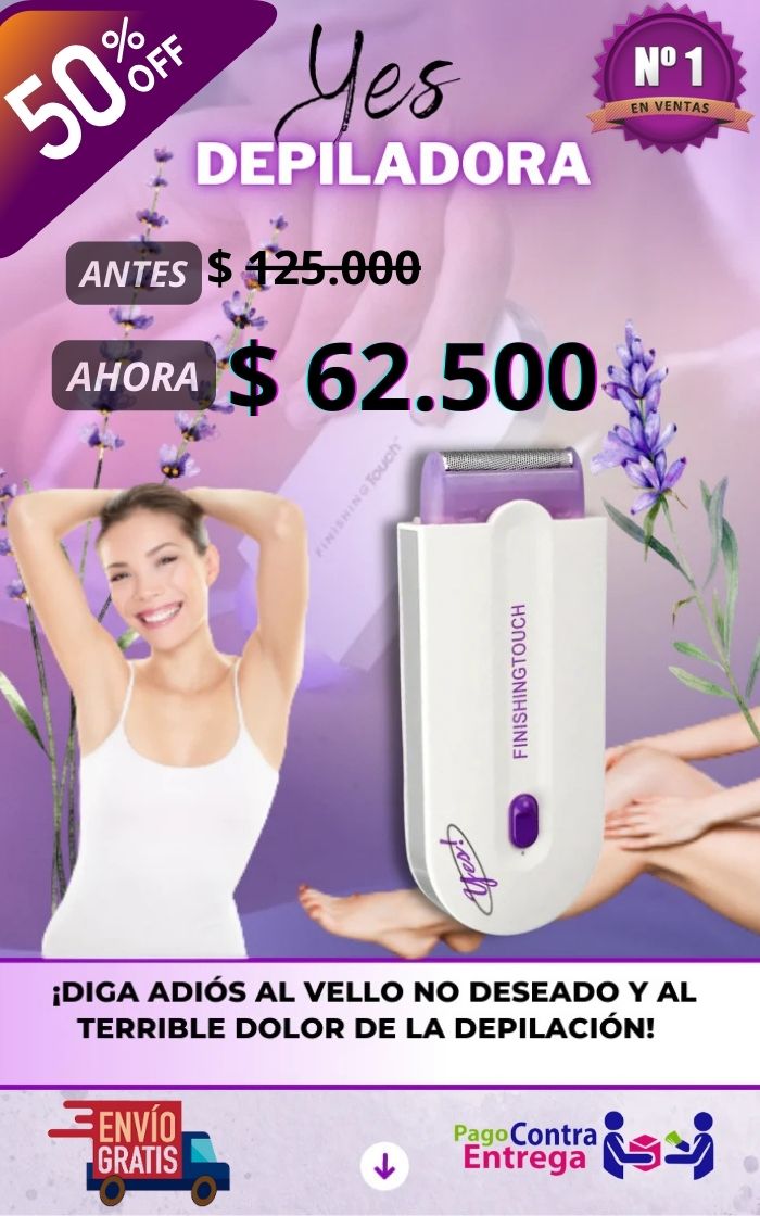 Depiladora Laser 2 en 1™ de dos cabezales -  Cuida tus partes sensibles 😱