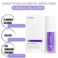 Blanqueador Dental HiSmileKit™ - Compra 1 Recibe 2 😮 ¡Potencia el brillo de tu sonrisa!