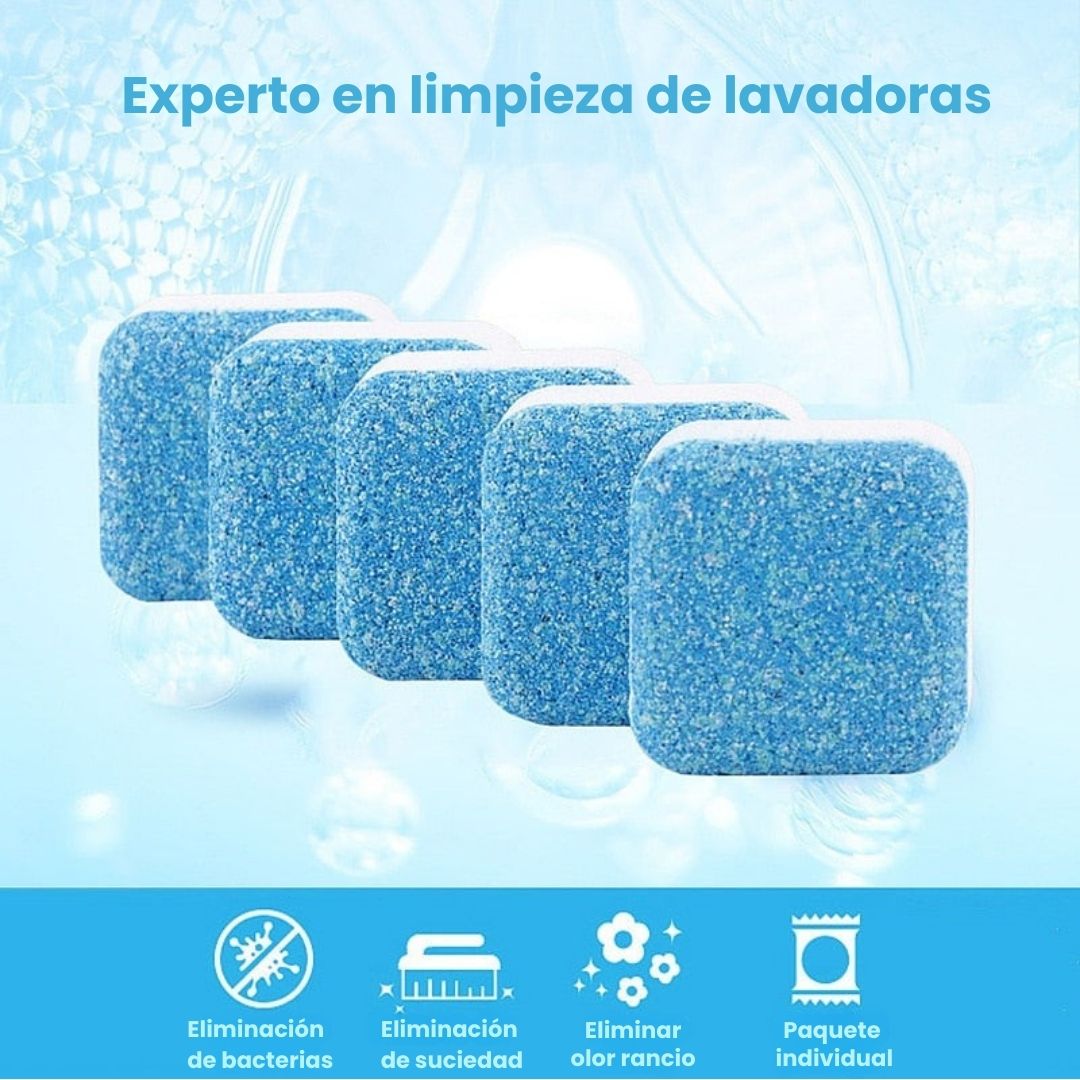 Pastillas mágicas Sterily® Caja x 12 ✨Limpieza profunda de Lavadora