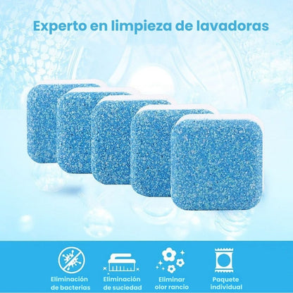 Pastillas mágicas Sterily® Caja x 12 ✨Limpieza profunda de Lavadora