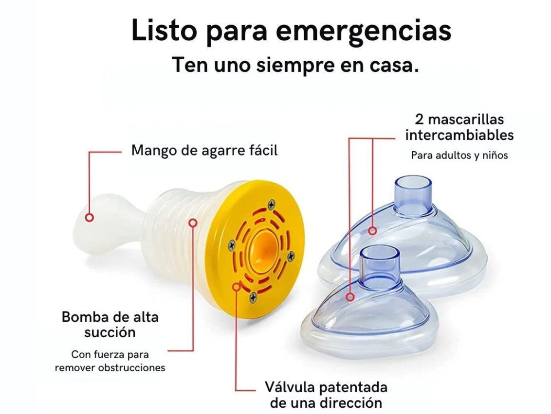 LifePro© 🆘Kit Anti-asfixia salvavidas Listo Para Emergencias  🆘