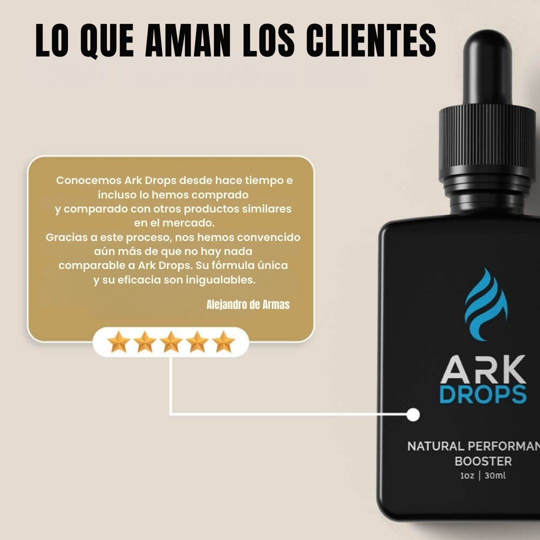 ARK Drops - Fórmula para respirar tener energía y concentrarse