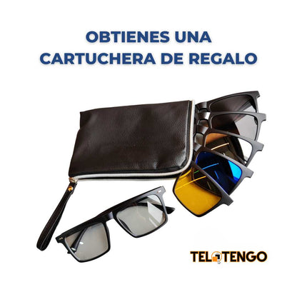 Gafas Magneticas 6 EN 1 - Modelo Horizon® + Estuche de regalo 🎁