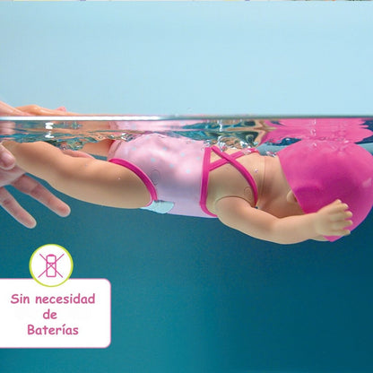 Muñeca Nadadora 👧 Swimming Doll® 💦 (Movimientos realistas sin baterías)