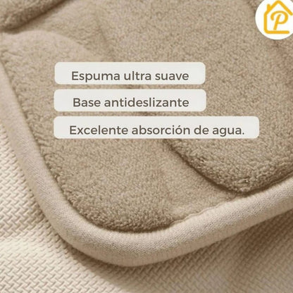 Tapete de baño acolchado antideslizante Primar™ Paga 1 y Lleva 2