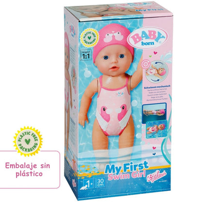 Muñeca Nadadora 👧 Swimming Doll® 💦 (Movimientos realistas sin baterías)