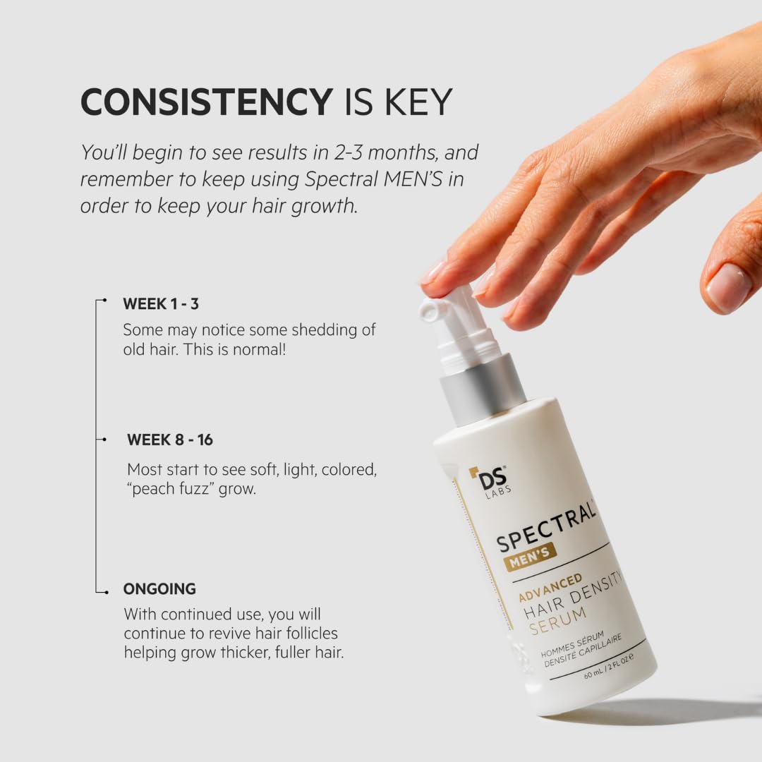 Spectral - Suero de densidad de cabello para hombre