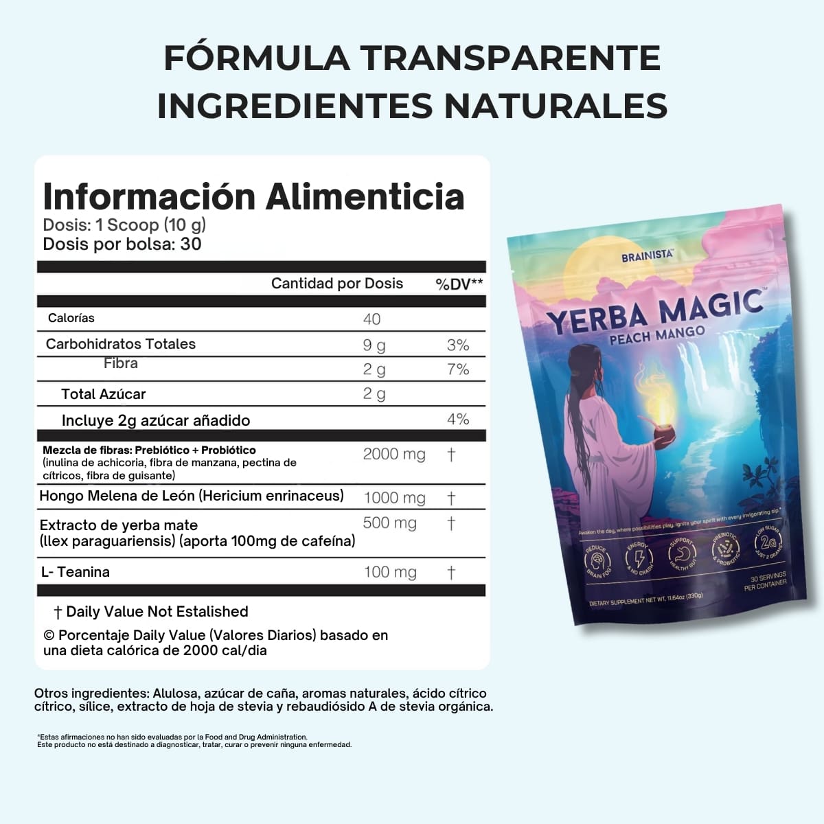 Yerba Magic® - Té instantáneo de Yerba mate en polvo