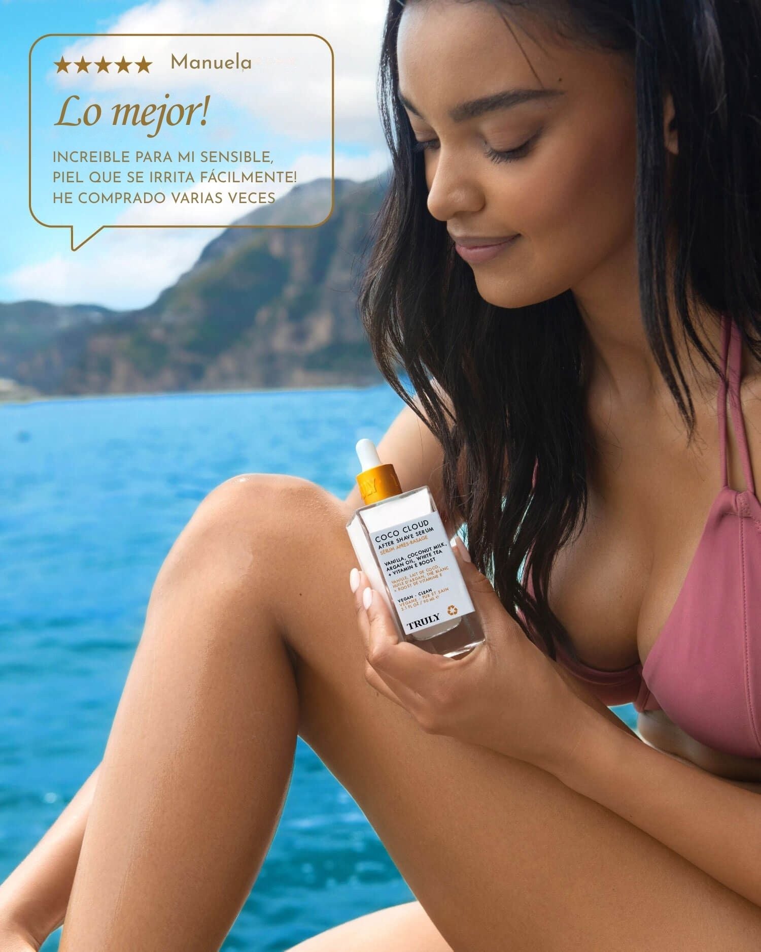 Truly® After Shave Coco Cloud - Aceite premium para la zona íntima