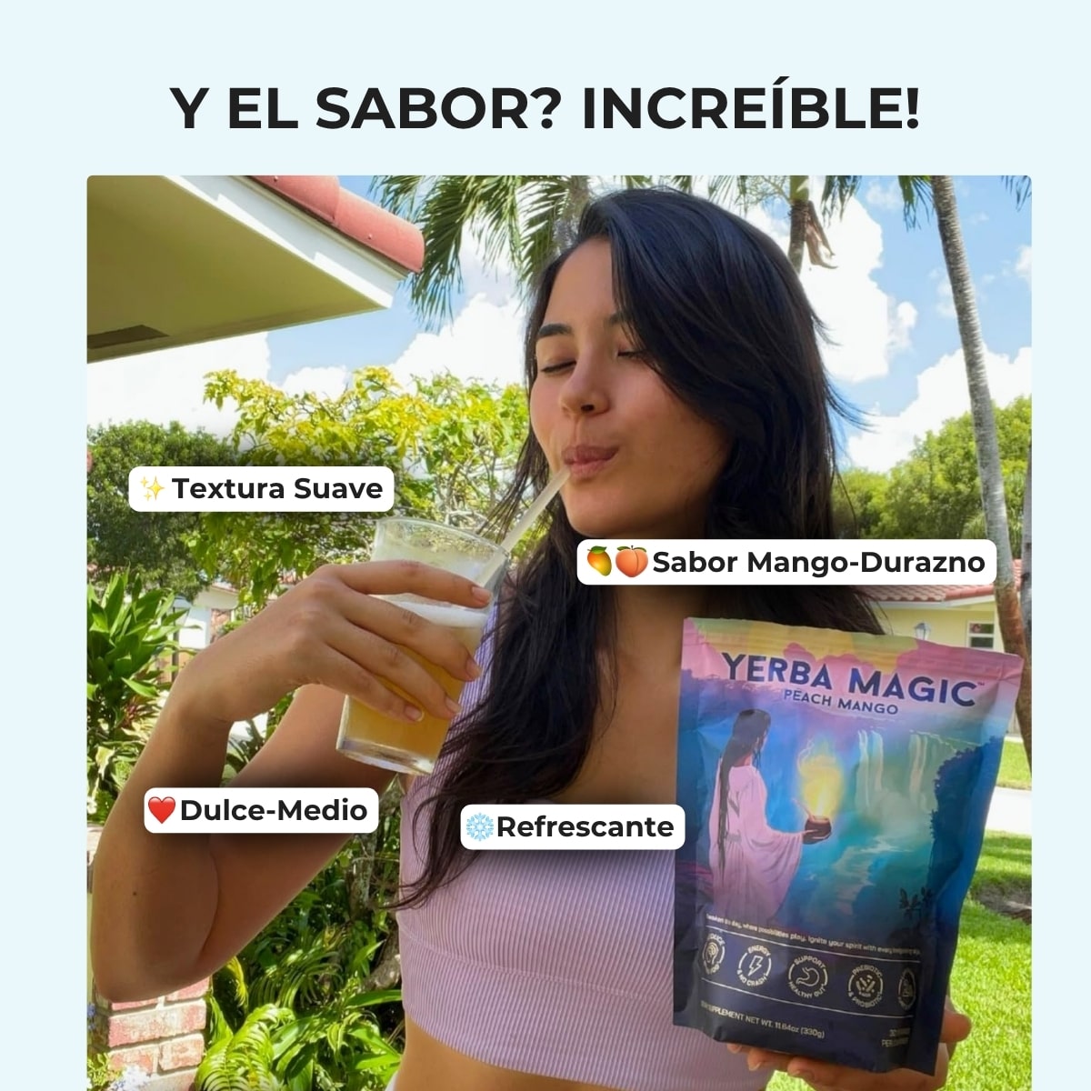 Yerba Magic® - Té instantáneo de Yerba mate en polvo