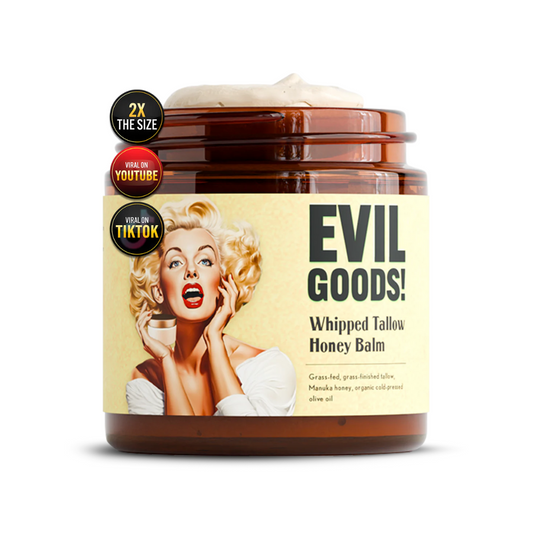 EvilGoods­™ Bálsamo Con Sebo De Res Y Miel De Manuka (Paga 1 y Lleva 2)