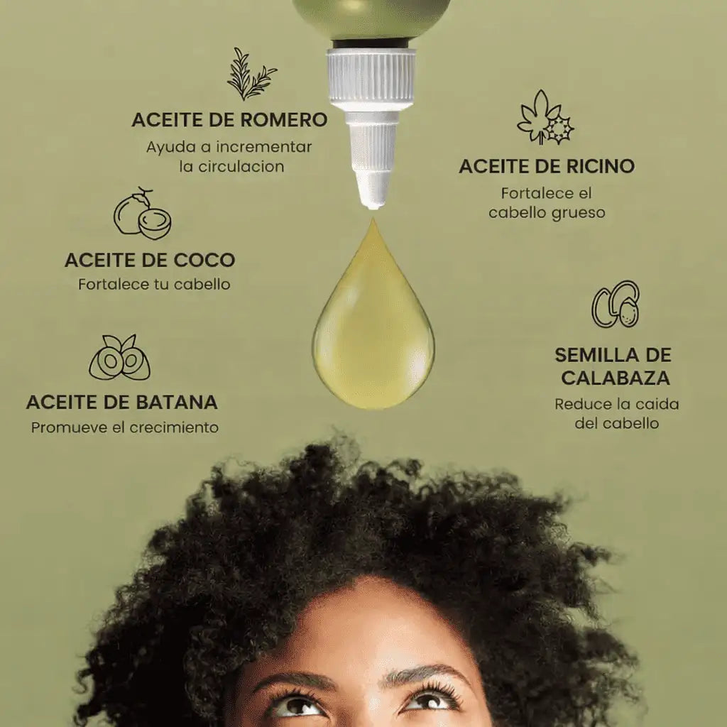 Lebanta Batana® Aceite orgánico para el crecimiento del cabello