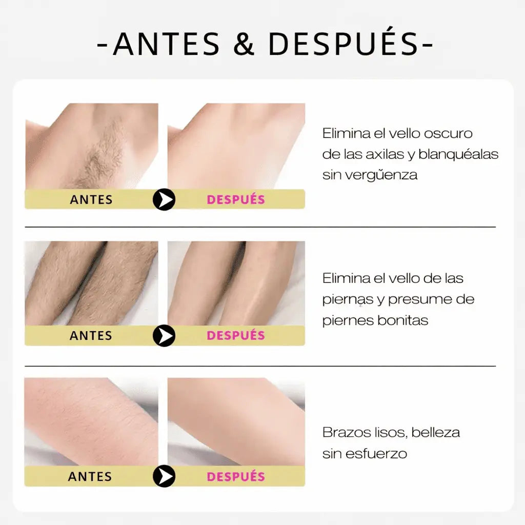 Caramela Cyperus® Serum natural  60 ml🌿 Reduce el crecimiento del vello corporal