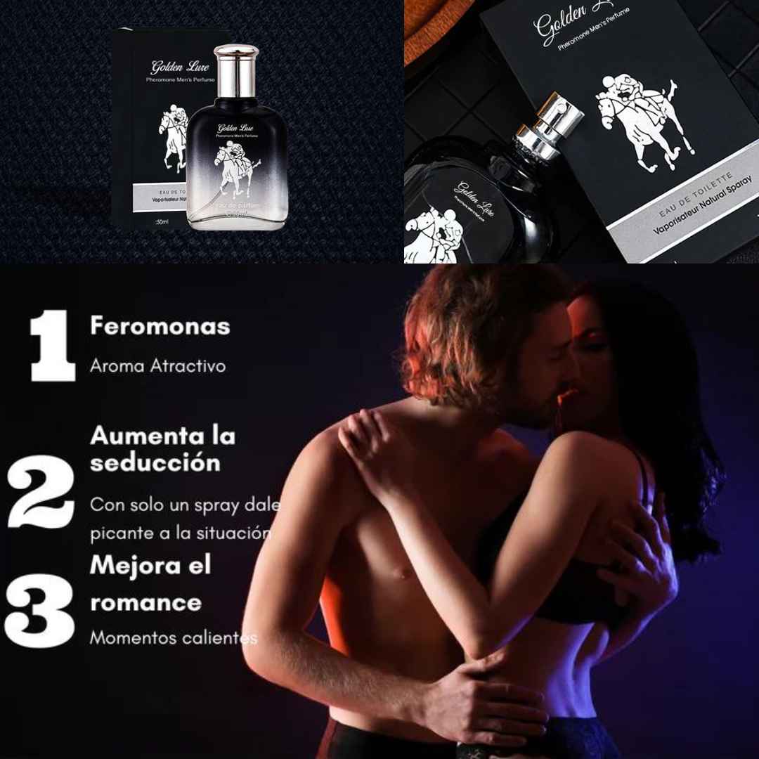 Golden Lure™ El Original / Perfume de hombre con feromonas