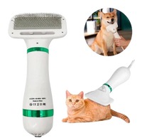 PetGrooming® Cepillo 2 en 1 Secador para Mascotas