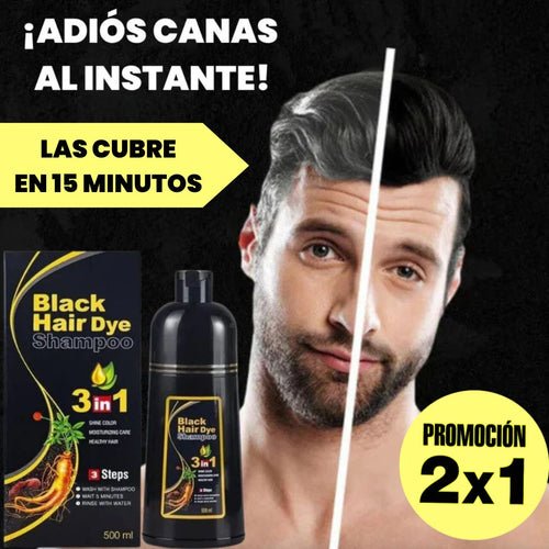 Shampoo anticanas HairDye® ¡Paga 1 y lleva 2 unidades!