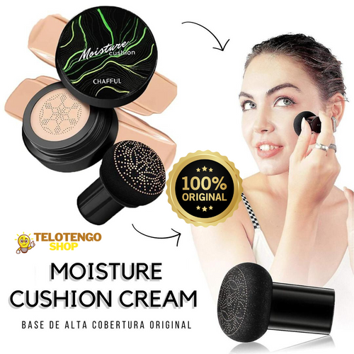 ¡Promo 2 x1! 😍Moisture Cushion™ (ORIGINAL) Oculta tus imperfecciones luciendo natural + Guía de maquillaje GRATIS