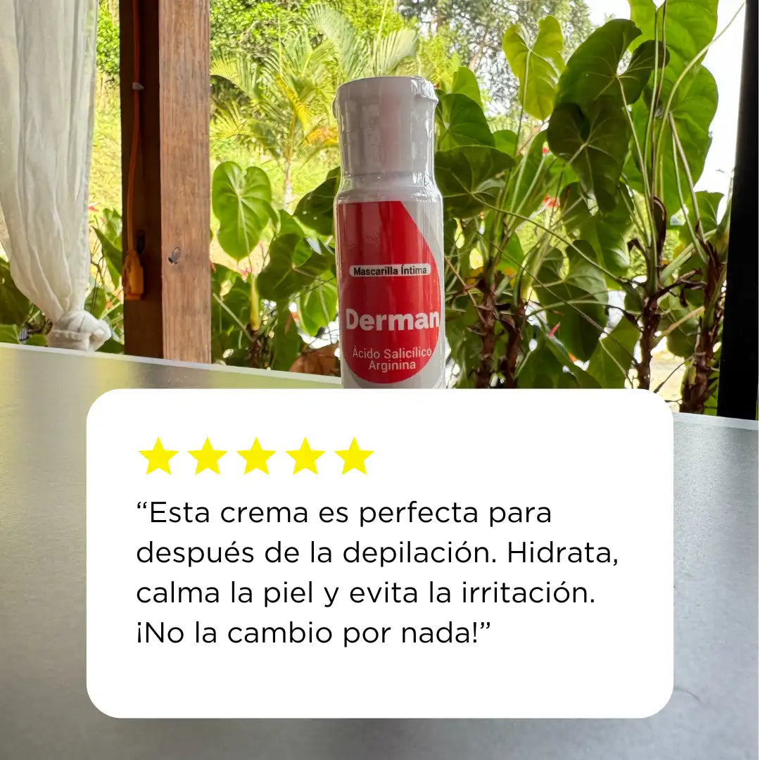 Derman® Crema íntima para hongos y bacterias