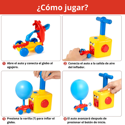 Baloon Launcher®🎈 Kit De Juguetes Impulsados Por Globos🚗