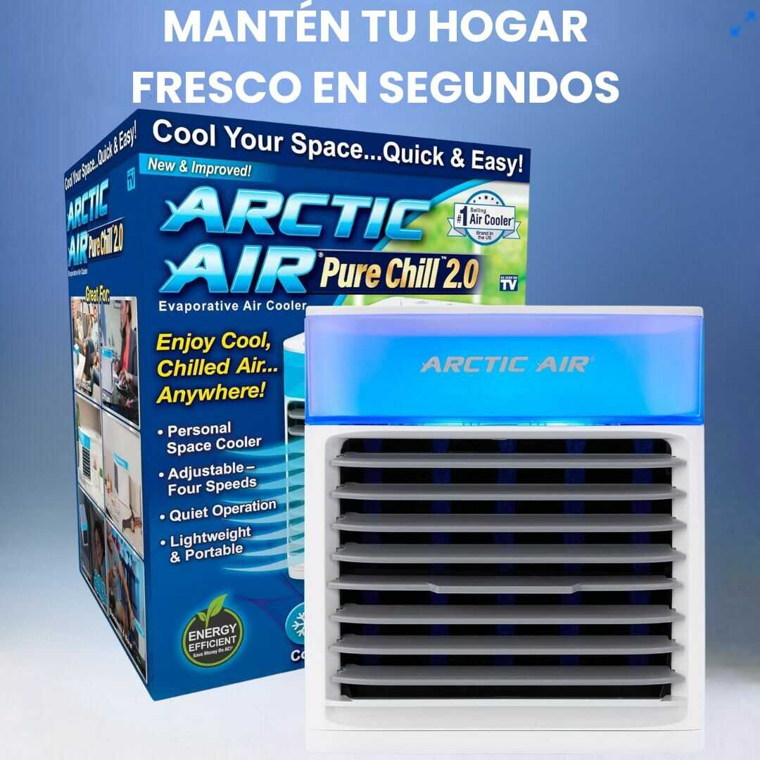 ARCTIC AIR™ Aire Acondicionado Portátil - Mantén tu espacio fresco en segundos