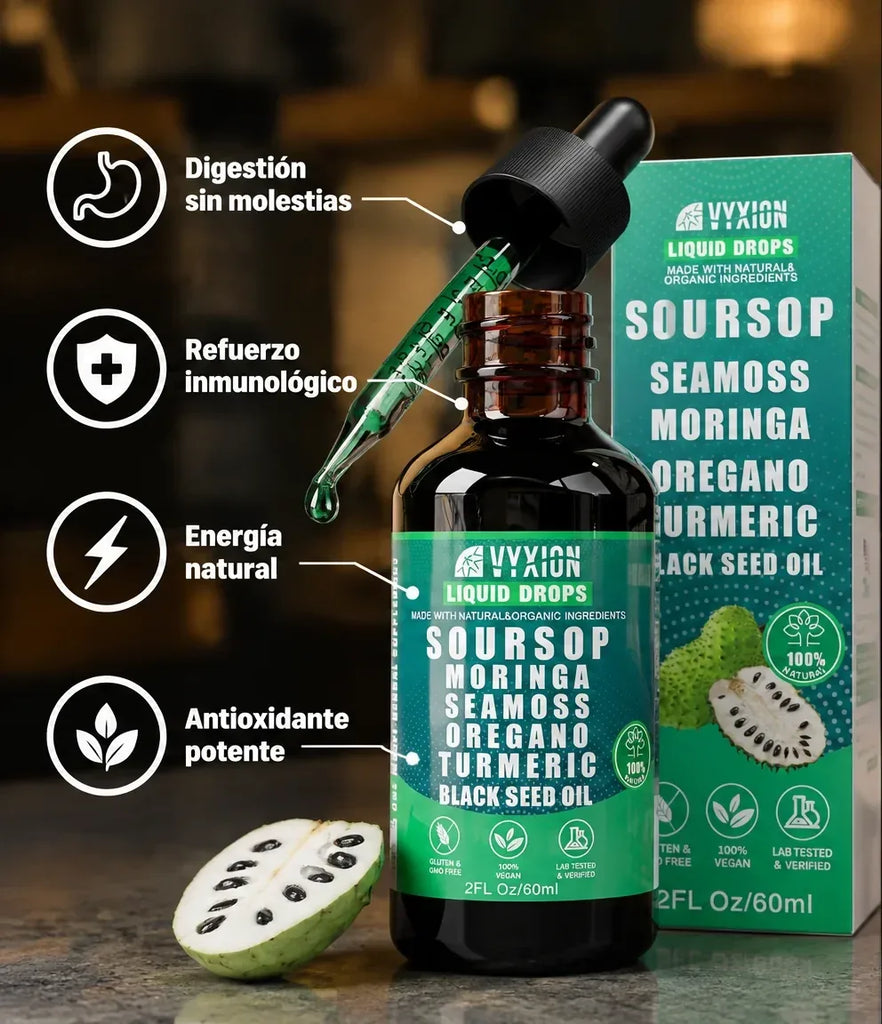 Vyxion® Gotas de Guanábana 10 en 1
