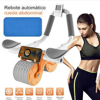 FlexMaster™ Rueda de rebote automático para abdominales + Temporizador 🎁