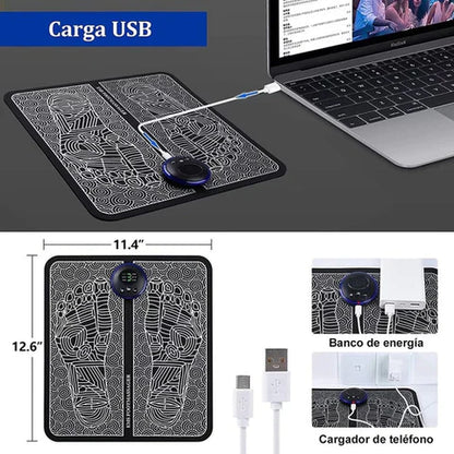 Powerfeet® Masajeador eléctrico para pies