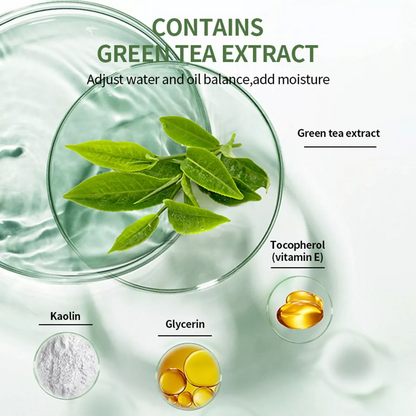 Green Mask™  Mascarilla de té verde para una piel renacida y deslumbrante