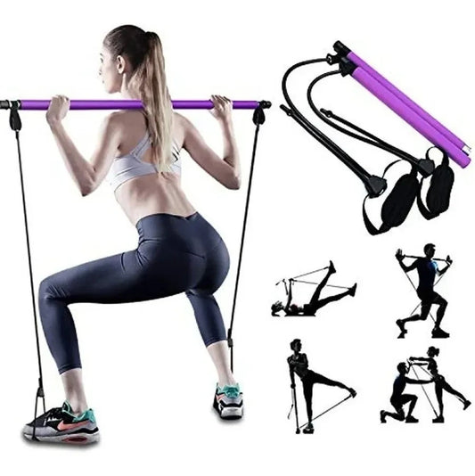 Barra fitness para ejercicio multifuncional - Tu gran aliado para estar en forma y reducir tallas